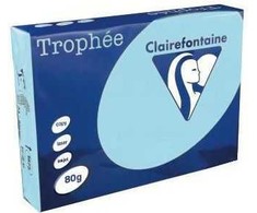 Clairefontaine Trophée, Universalus, A4 (210x297 mm), 500 lapų, 80 g/m², Mėlynas, 2,5kg