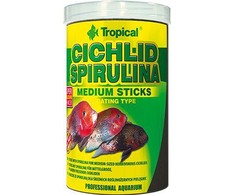 Tropical Cichlid Spirulina Medium Lašeliai 1000ml