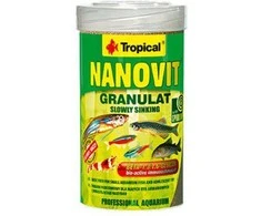 TROPICAL Nanovit Granulat - maistas akvariumo žuvims - 100 ml/70 g