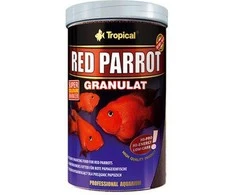 Tropical Raudonoji papūga Granulatas dažantis maistas žuvims 250ml