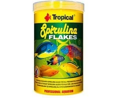 TROPICAL Spirulina Flakes - maistas akvariumo žuvims - 250 ml/50 g
