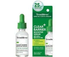 Troubless „Clear Barrier Plus Booster“ serumas, stiprinantis veido apsauginį barjerą, 30 ml