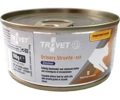 TROVET ASD Urinary Struvite su vištiena – drėgnas kačių maistas – 100 g