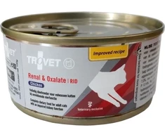 TROVET Renal & Oxalate RID vištiena – šlapias kačių maistas – 100g