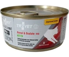 TROVET Renal & Oxalate RID ėriena – šlapias kačių maistas – 100g