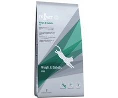 TROVET Weight & Diabetic WRD vištiena – sausas kačių maistas – 2,5kg