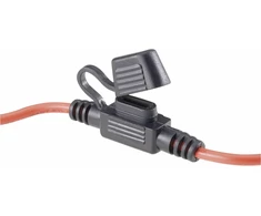Tru Components TC-Mini automobilinis saugiklių laikiklis, tinka plokščiam mini saugikliui 30 A 32 V/DC (1587910)