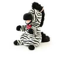 Trudi Pliušinis žaislas-pirštinė - zebras, 29 cm