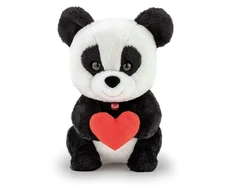 Trudi Pliušinis žaislas - panda su širdele, 17 cm