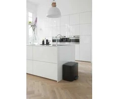 Šiukšlių dėžė su pedalu, Brabantia Bo 36L - matinės juodos spalvos