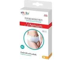Akuku vienkartinės kelnaitės po gimdymo, Premium, Dydis XL, 5 pcs, A0552