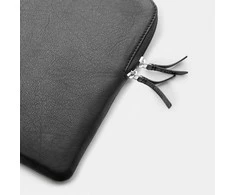 Trunk Leather Sleeve do MacBook 14" juodas