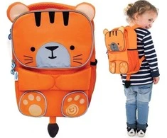Kuprinė Toddlepak Trunki Tygrys Tipu - oranžinė