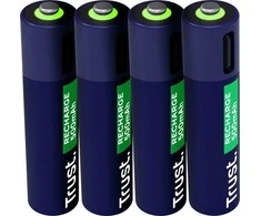 Trust Baterijos AAA / R03 500mAh 4 vnt.