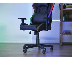 Trust GXT 716 Rizza fotelis universalus žaidimų krėslas su apmušta sėdyne, juodas