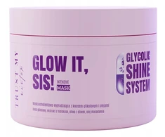 Trust MY SISTER Glow It Intensive Mask emolientų ir lyginamoji kaukė su glikolio rūgštimi ir aliejais 180 ml