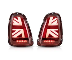 TRW MINI R56 R58 R57 R59 Facelift galiniai raudoni LED žibintai