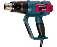 Tryton techninis fenas 2000 W LCD karšto oro pistoletas, sklandus reguliavimas, „Triton“