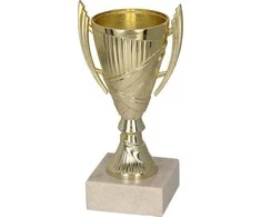 Tryumf aukso plastiko puodelis (9082 / G)