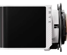 TRYX PANORAMA SE ARGB 360 All-in-One Liquid Cooler, 3D-AMOLED Ekranas – 360mm, baltos spalvos
