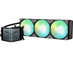 TRYX PANORAMA SE ARGB 360 Complete Vanduo Cooling, 3D AMOLED Ekranas – 360mm, juodos spalvos