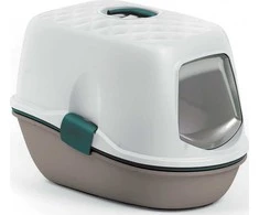 Zolux Toilet FUBA su tinklu 39x59x43 cm sp. rusvai žalia (590017TAU)
