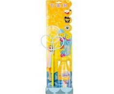 Tuban muilo burbulų žiedas "Drugelis Mini"+ Muilo burbulų skystis 400 ml