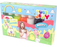 Tuban Tubi Jelly 6 col Velykų rinkinys - gelinių figūrų kūrimui 8+