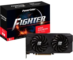 PowerColor Fighter RX7600 8G-F vaizdo plokštė