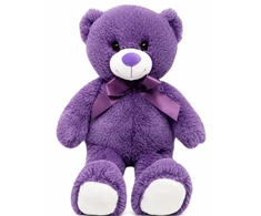 Tulilo Pliušinis žaislas - violetinis meškiukas, 35 cm