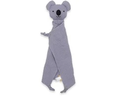 Dėlionė New Baby pilkas muslininis minkštas žaislas Koala