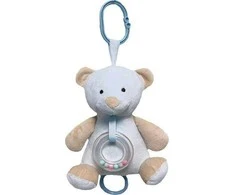 Tulilo Muzikinis meškiukas suktukas, 18 cm, mėlynas