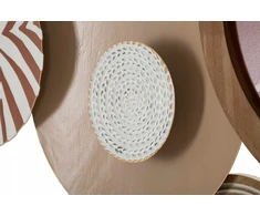 Tulup sienos dekoracija su laikrodžiu, 127 cm