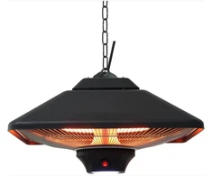 Tunabone Elektrinis lubinis lauko šildytuvas | | Lauko šildytuvas | 2000 W | Galios lygių skaičius 3 | Juodas | IP24 (TB2088-01)