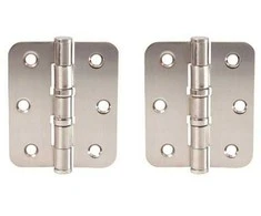 Haushalt Durų lankstas, 63 mm x 75 mm x 2.5 mm, nikelio sp. 2 vnt.