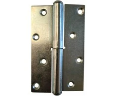 Lankstas durims Kurzemes, 12.5 cm, sidabro