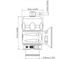 TURBOSMART Blow Off Turbosmart Supersonic 38mm UNI