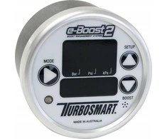 TURBOSMART elektroninis stiprinimo valdiklis Turbosmart EBOOST2 60 mm baltas sidabras