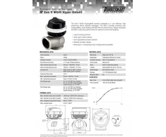 TURBOSMART Turbosmart Wastegate Hypergate 45mm 1 Bar Gen V