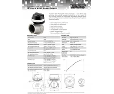 TURBOSMART Turbosmart Wastegate Powergate 60mm 1 Bar Gen V