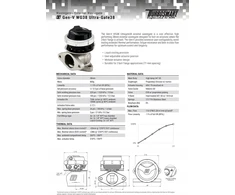 TURBOSMART Turbosmart Wastegate Ultragate 38mm 1 Bar Gen V