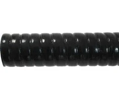 TurboWorks 100cm FLEX jungtis sustiprinta TurboWorks PRO Juodas 40mm