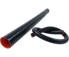 TurboWorks 100 cm FLEX jungtis sustiprinta TurboWorks PRO Juodas 67m m