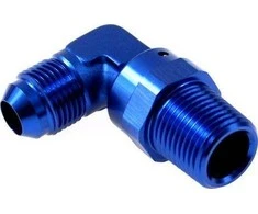 TurboWorks Vyrų jungtis 90 AN8 1 / 2 "-14NPT