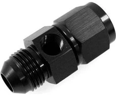 TurboWorks AN6 vyriška / moteriška jungtis su 1 / 8 "-27NPT jutiklio įvestimi