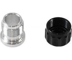 TurboWorks Aliuminio suvirinimo kamštis 1.5 "Juodas