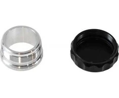 TurboWorks Aliuminio suvirinimo kamštis 2.5 "Juodas