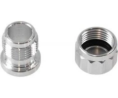 TurboWorks Aliuminio suvirinimo kamštis 1 "Sidabras