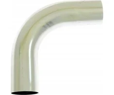 TurboWorks aliuminio vamzdis 90 laipsnių 51 mm 35 cm