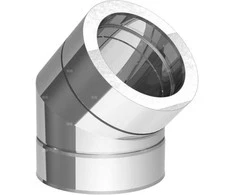 Turboworks ALKŪNĖ 45 LAIPSNIŲ 80 MM